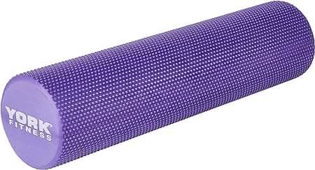 York, Foam Roller Full Textured Surface 60Cm, 60241, Purple
