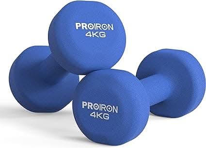 Ta Sports, Proiron Neoprene Dumbbells Weights Exercise & Fitness Dumbbells
