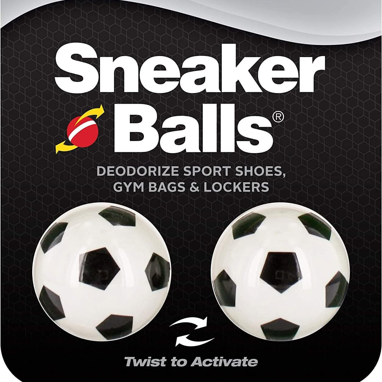 Sof Sole Sneaker Balls, Deodorizer, 1 Pair Football