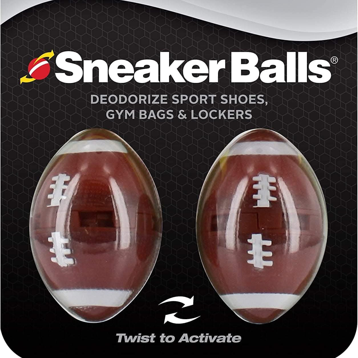 Sof Sole Sneaker Balls, Deodorizer, 1 Pair Rugby