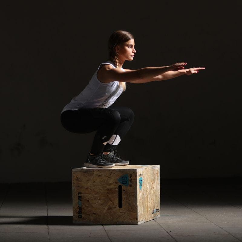 Liveup Pro 3 in 1 Wooden Plyo Box - Athletix.ae