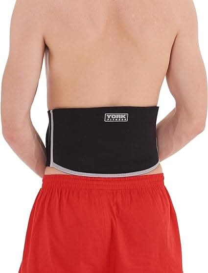 York, Fitness Adjustable Lumbar Support, 6638, Multi Color
