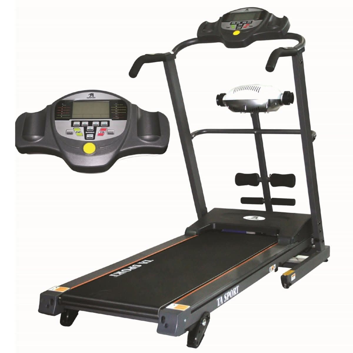 Ta Sport, Treadmill With Massager 1.5 Hp, T10Nd, Black