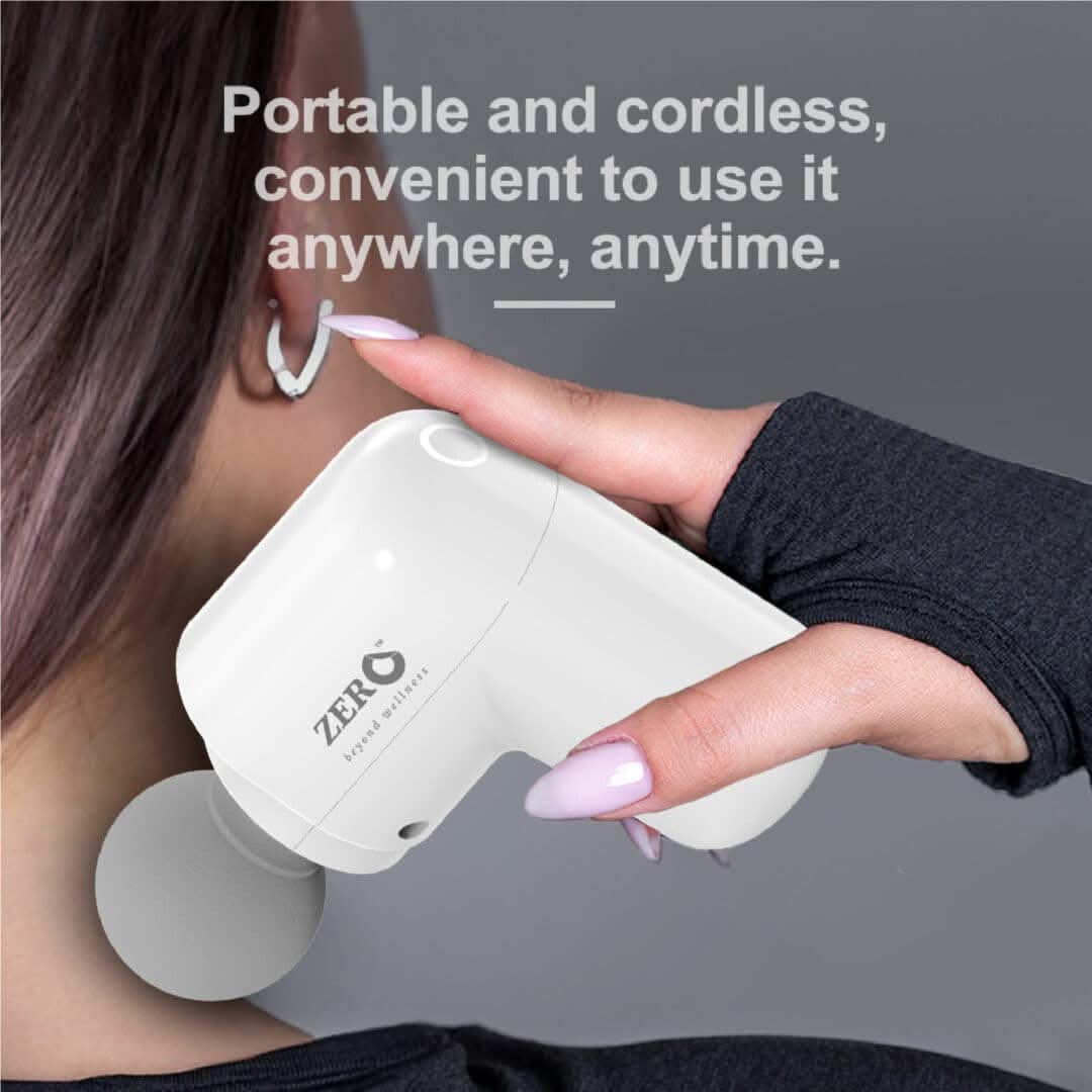 Zero HealthCare Therma Flex Gun, High-Powered Handy Massage Gun