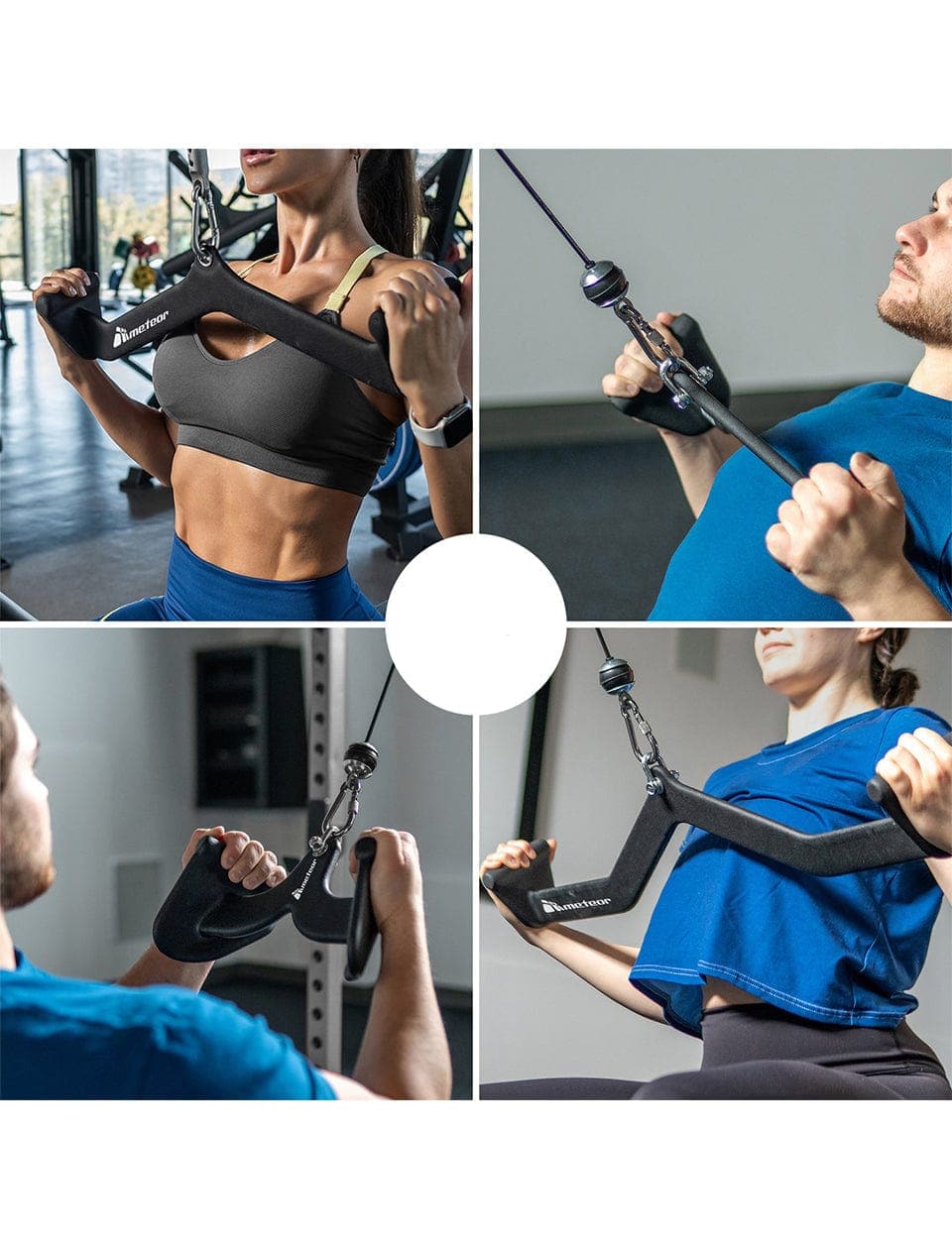 PRSAE Strength 1441 Fitness LAT Pull down Cable Machine Attachment sets - 41FWG130