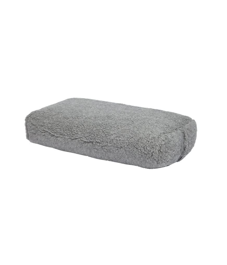 Manduka Enlight™ Rectangular Bolster Wool Grey