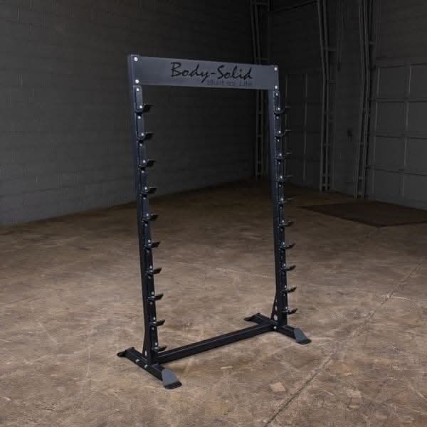 Body Solid SBS100 Horizontal Bar Rack – 10-Bar Olympic Storage Stand