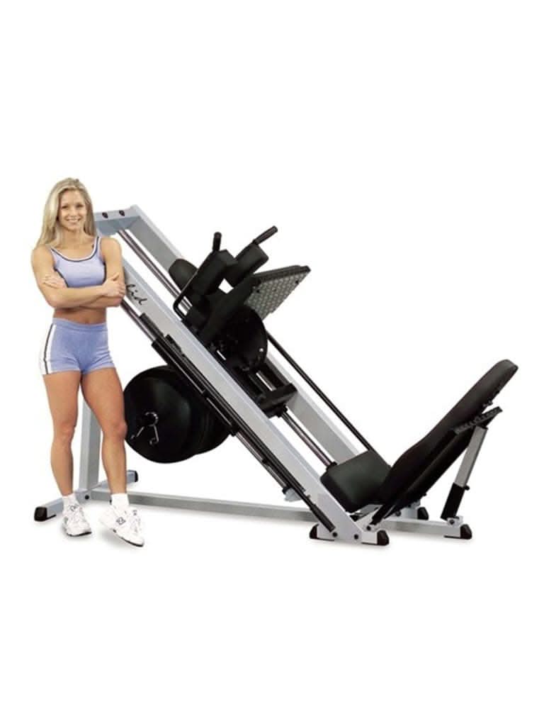 Body-Solid GLPH2100 Hack Squat Press Machine | Leg Press & Squat Strength Equipment