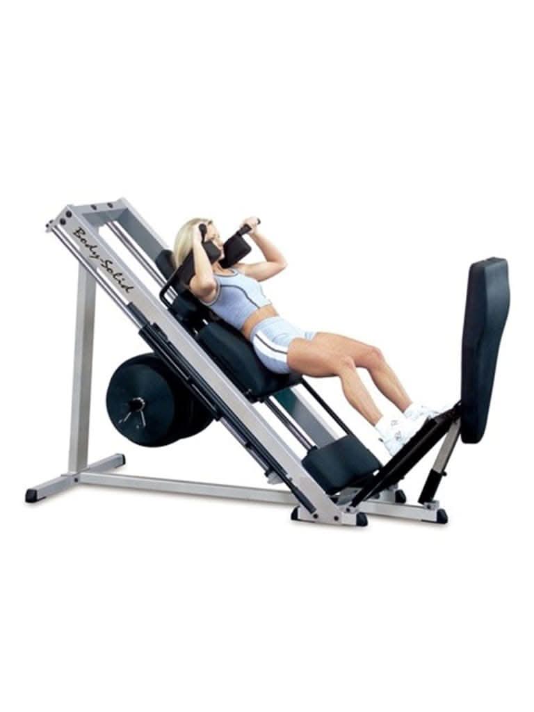 Body-Solid GLPH2100 Hack Squat Press Machine | Leg Press & Squat Strength Equipment