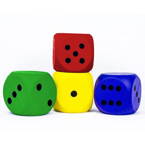 DS Big Foam Dice - Green