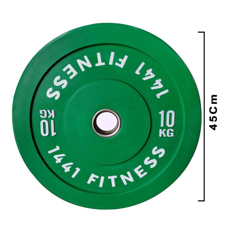 1441 Fitness Color Bumper Plates 5 Kg to 25 Kg 10 KG