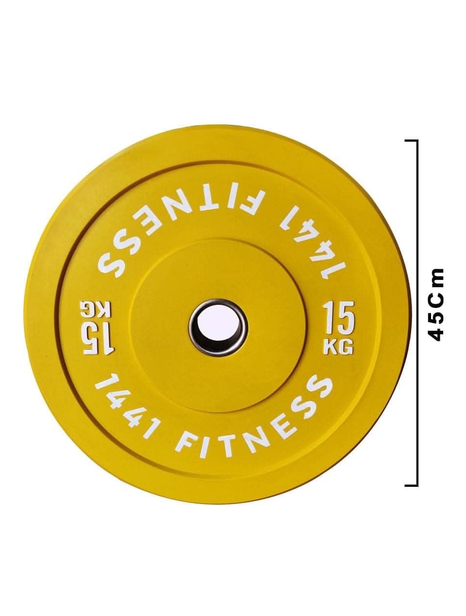 1441 Fitness Color Bumper Plates 5 Kg to 25 Kg 15 KG