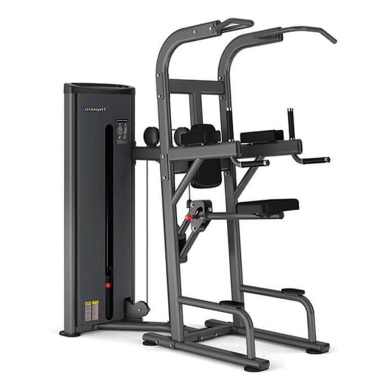 Insight Fitness Easy Chin / Dip – Assisted Pull Up & Dip Training Station