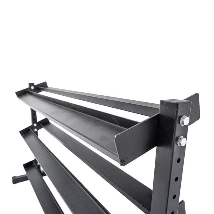 Force USA Rubber Hex Dumbbell Rack - 3 Tier