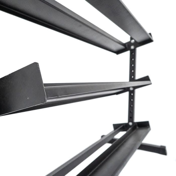 Force USA Rubber Hex Dumbbell Rack - 3 Tier