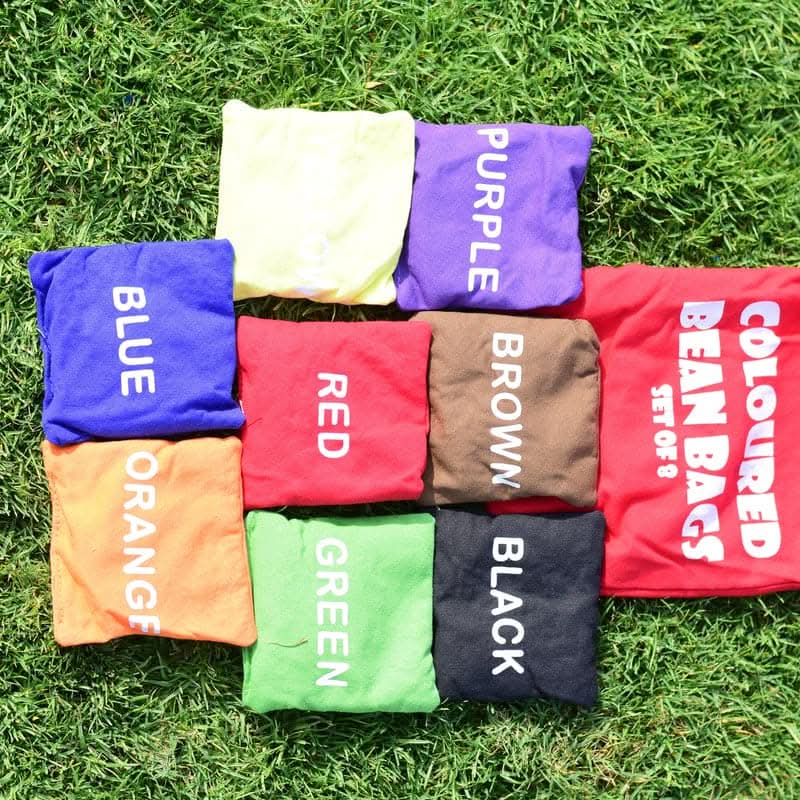 DS Coloured Bean Bags (Set of 8)