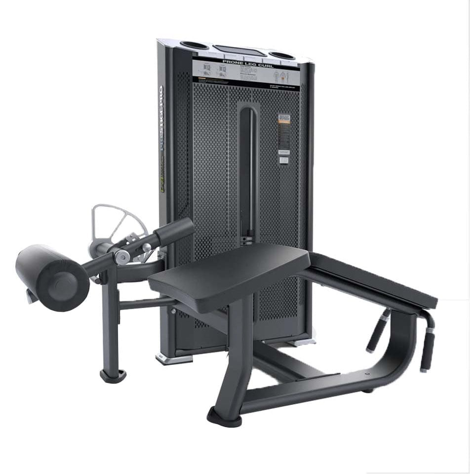 DHZ Fitness Prone Leg Curl U7001A | Hamstring Curl Strength Training Equipment
