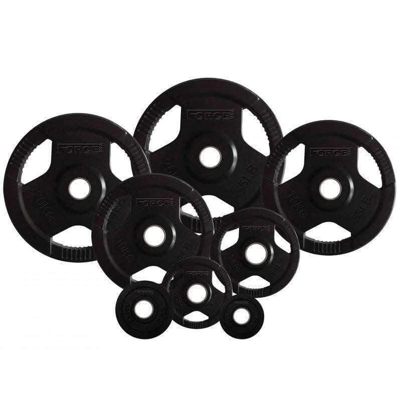 Force USA Rubber Coated Olympic Weight Plate 20.00 KG
