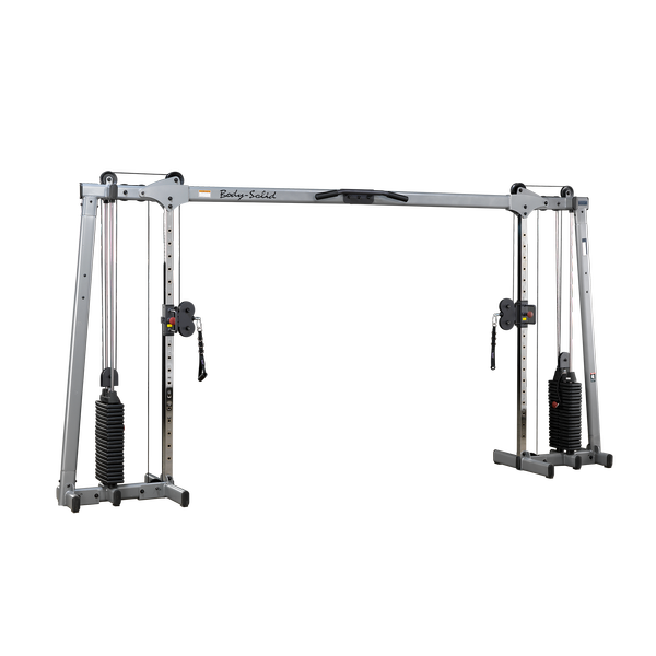 Body-Solid (GDCC250) Cable Crossover Exercise Machine for Home & Light Commercial Gym, Functional Training Center with Dual Weights Stack & Pulley Cable Workout Machines for Strength Training