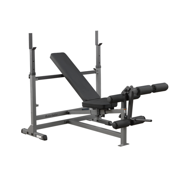 Body Solid GDIB46L PowerCenter Combo Bench – 6-Position Bench with Squat Station