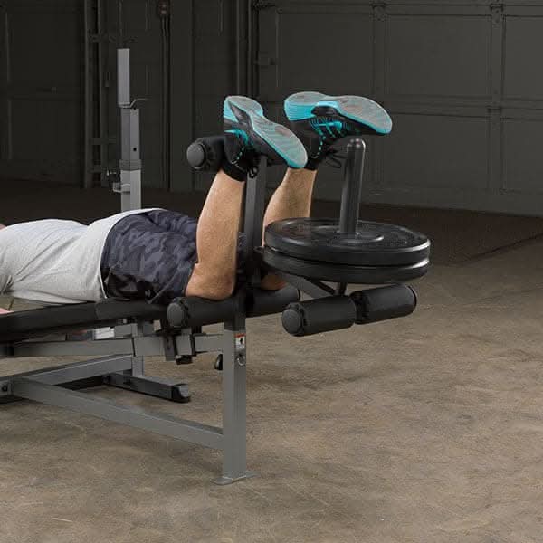 Body Solid GDIB46L PowerCenter Combo Bench – 6-Position Bench with Squat Station