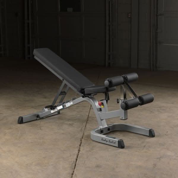 Body Solid GFID71 Heavy Duty FID Bench – Flat Incline Decline Adjustable Bench