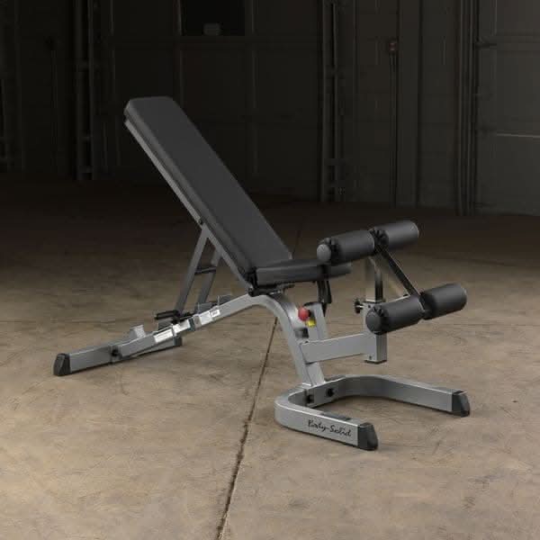 Body Solid GFID71 Heavy Duty FID Bench – Flat Incline Decline Adjustable Bench