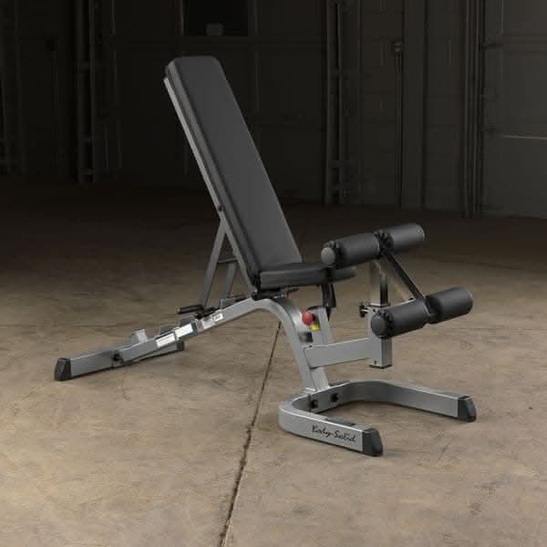 Body Solid GFID71 Heavy Duty FID Bench – Flat Incline Decline Adjustable Bench