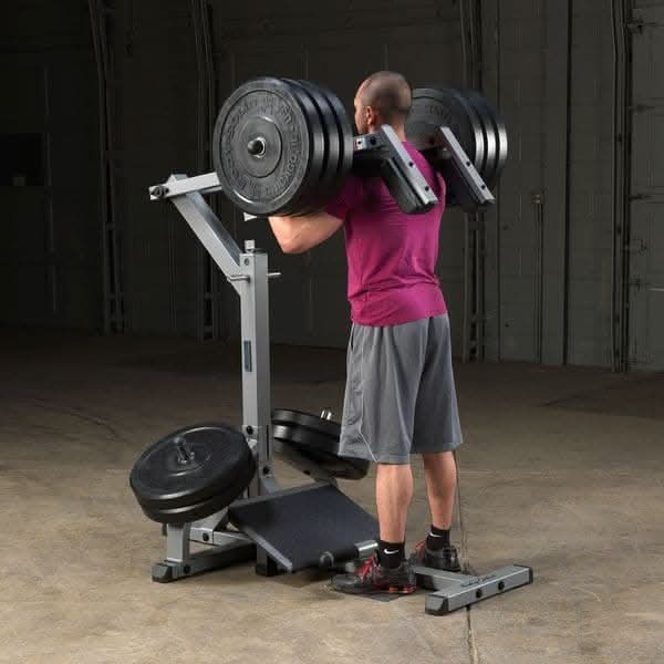 Body-Solid GSCL360 Leverage Squat & Calf Machine | Lower Body Strength Trainer