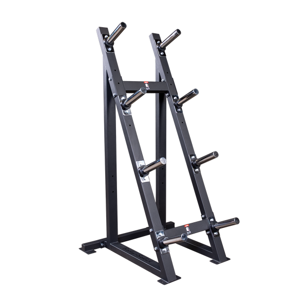 Body Solid GWT76 High Capacity Plate Rack – Modular Olympic Weight Tree