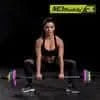 Md Buddy, Rubber Pump Set 20Kg Weights, Multi-Color