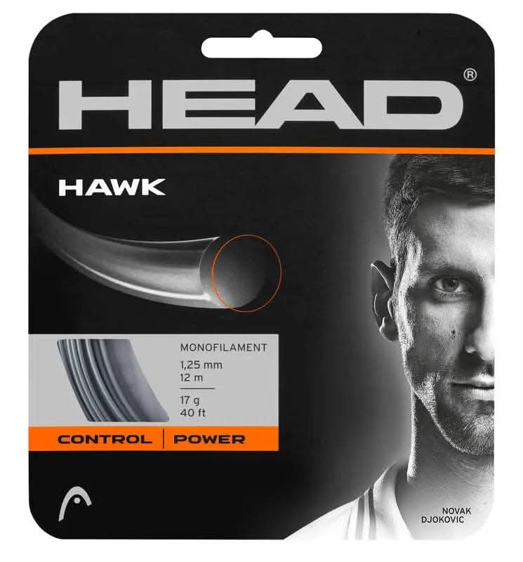 HEAD Hawk Tennis Strings Grey