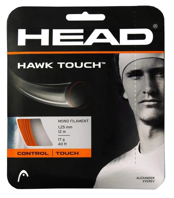 HEAD Hawk Touch Tennis Strings 17 Red