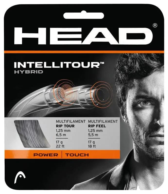 HEAD Intellitour™ Tennis Strings 17 Grey