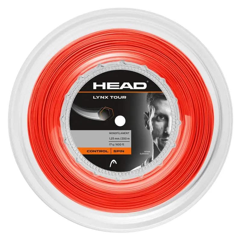 HEAD Lynx Tour Tennis Strings Reel Orange