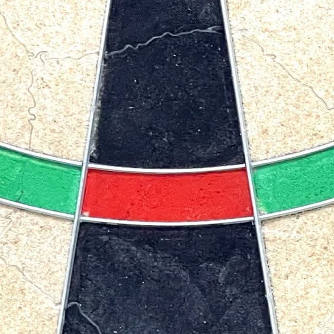 Harley Fitness Bristle Professional Dartboard with 6 Darts