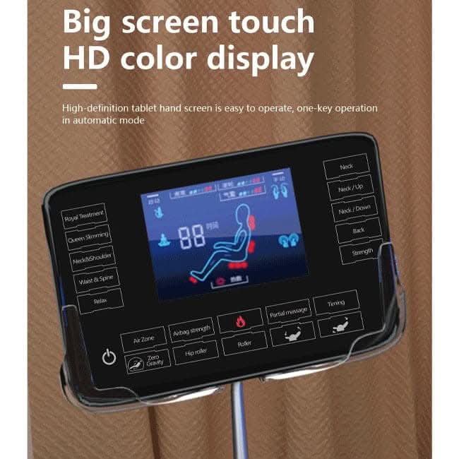 Harley Fitness Zero Gravity Massage Chair with Stretching, Tapping, Heating Back and Foot