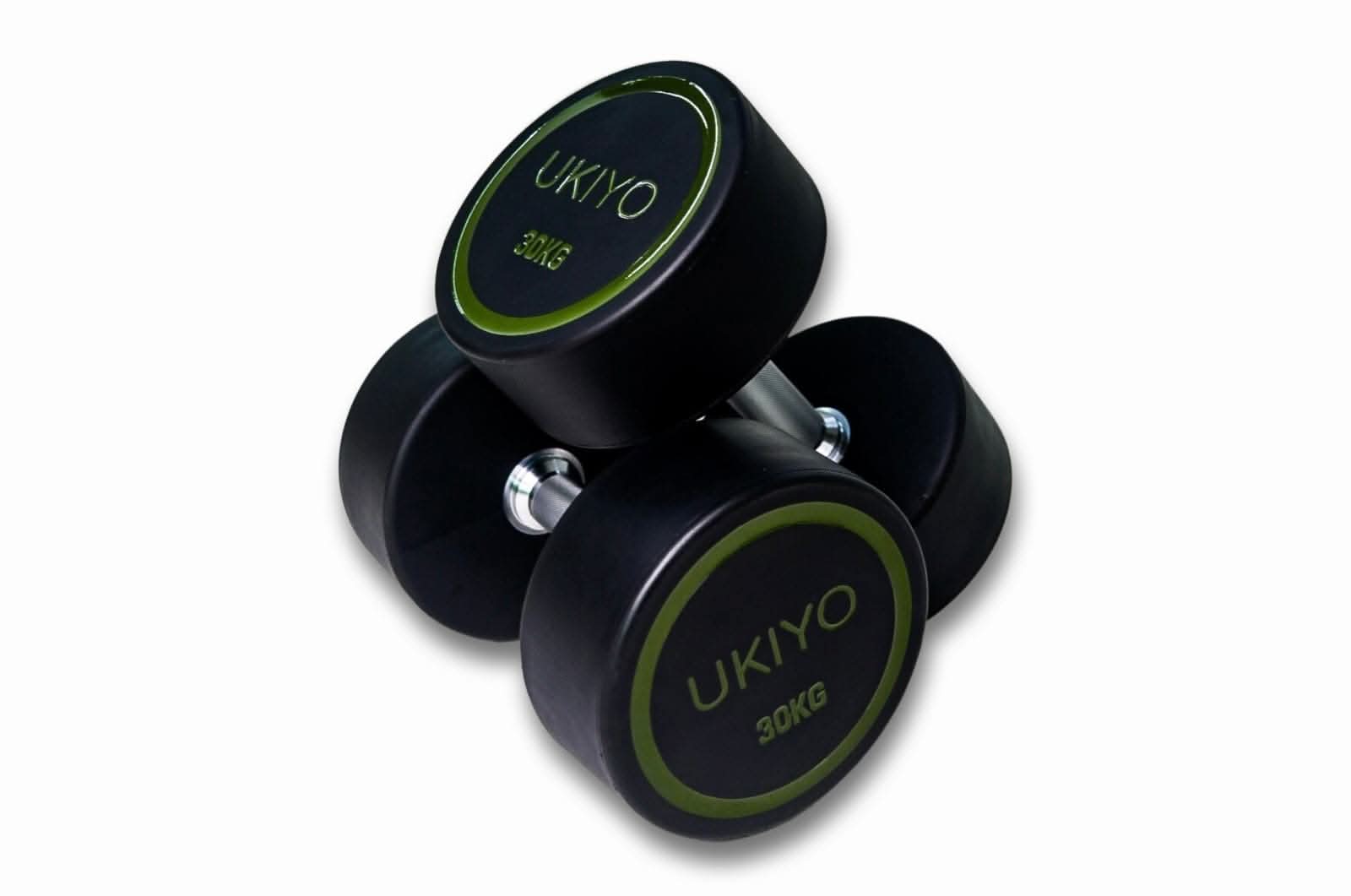 Ukiyo Premium Round Dumbbells, Sold as Pair