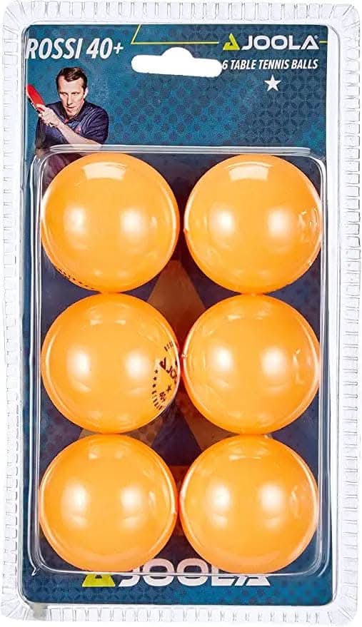 Joola Rossi, 1-Star Table Tennis Balls, Pack of 6