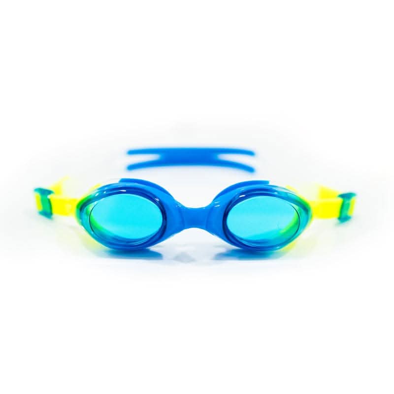 DS Junior Mirror Swimming Goggles - Blue/Yellow