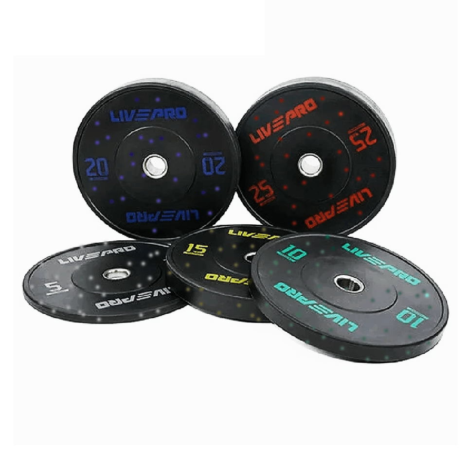 LivePro Hi Temperature Bumper Plate 5 KG to 25 KG