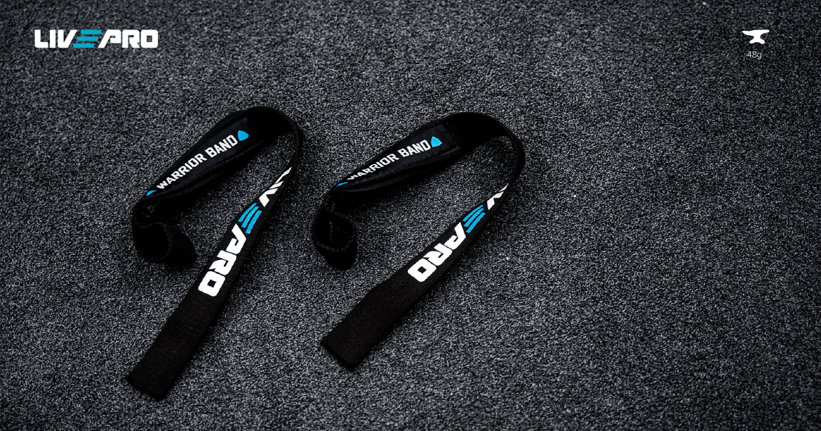 LivePro Weightlifting Straps - Athletix.ae