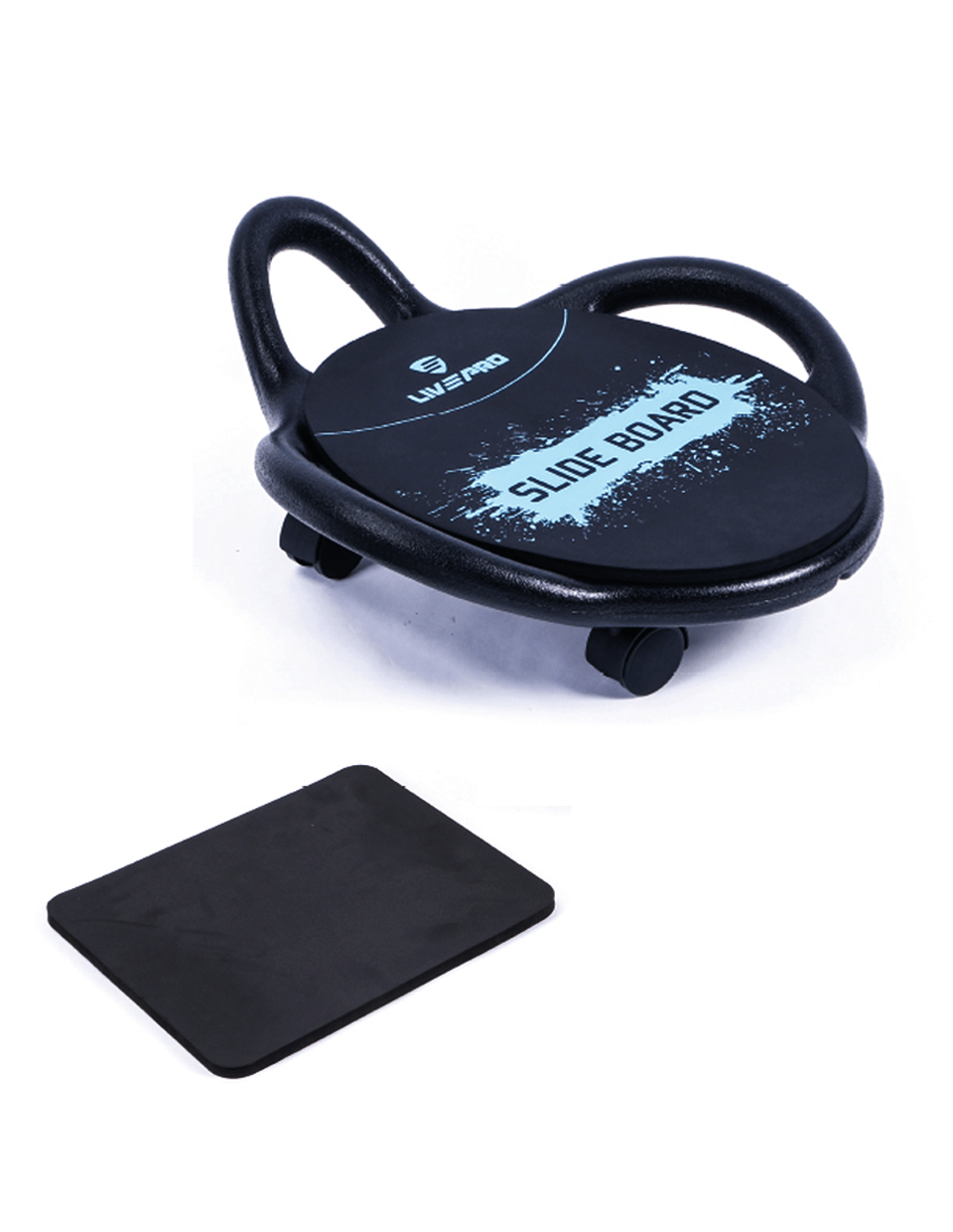 LivePro Ab Wheel Slide Board - Athletix.ae