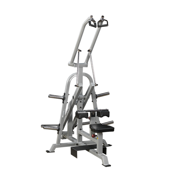 Body-Solid LVLA Leverage Lat Pulldown – Plate-Loaded Back Training Machine