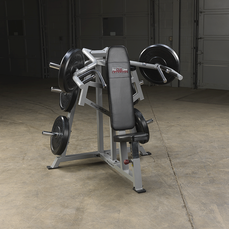 Body-Solid LVSP Leverage Shoulder Press – Plate-Loaded Upper Body Strength Trainer