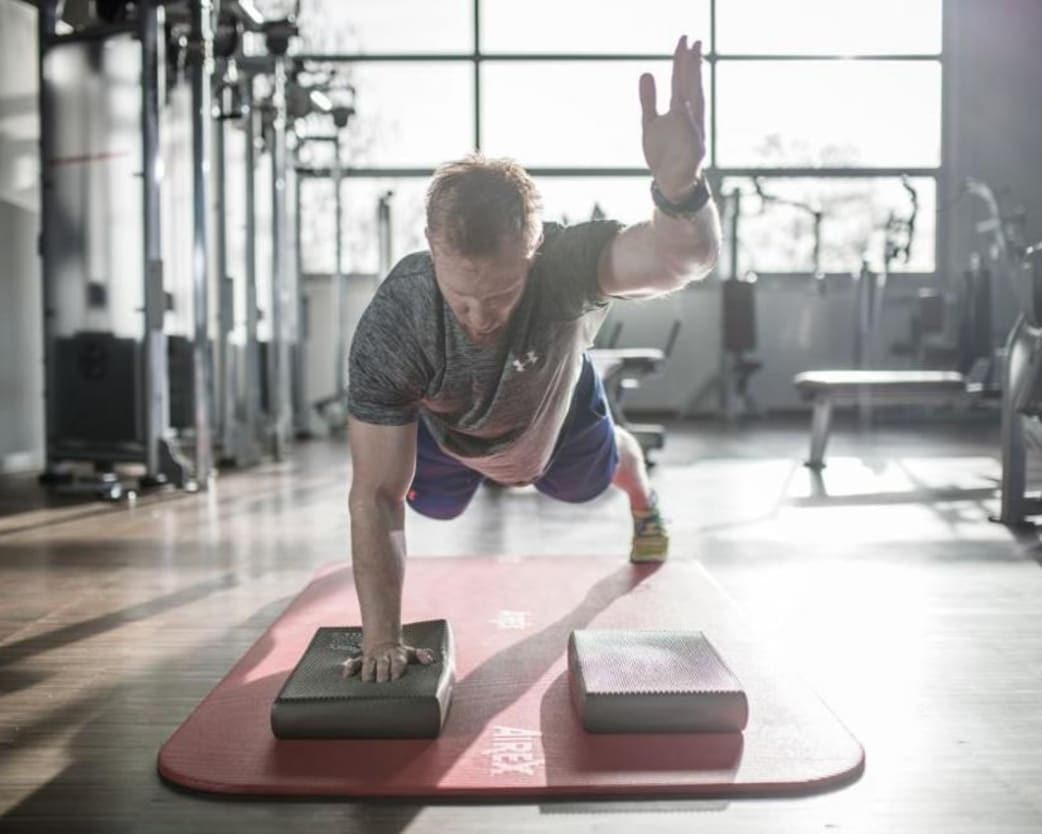 Airex Balance Pad Mini, Lava - Athletix.ae