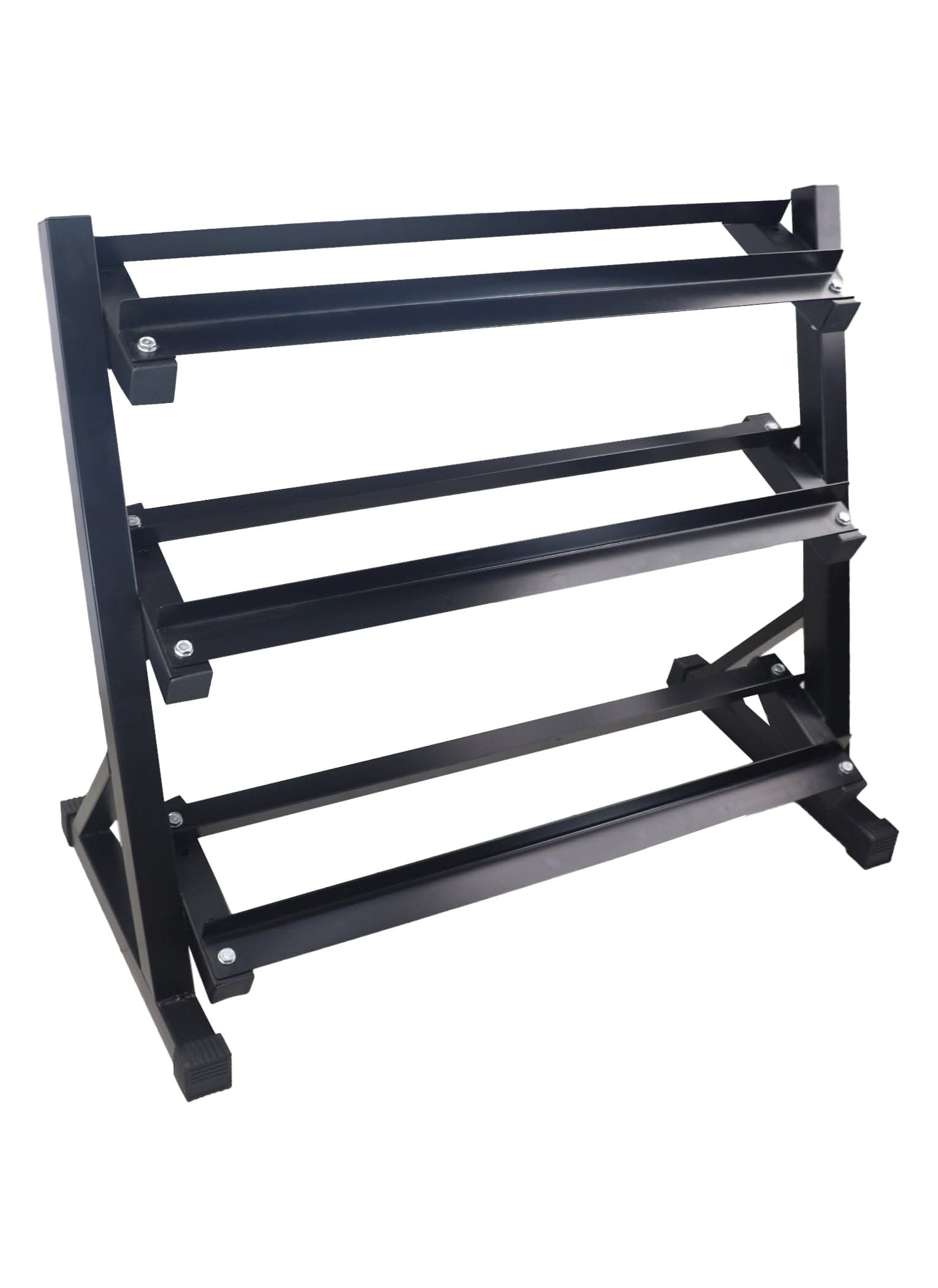 MF Heavy-Duty 3-Tier Dumbbell Rack | Durable, Compact, and Stable