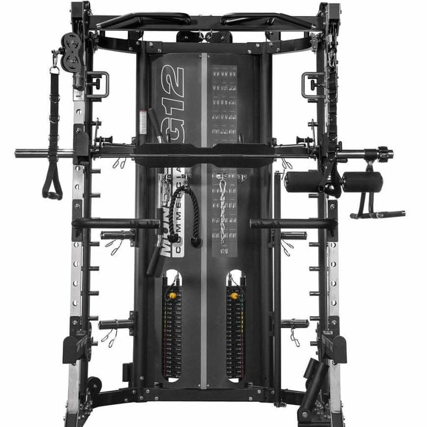 Force USA G12 All-In-One Trainer – Smith Machine, Cable Crossover & Power Rack Gym System