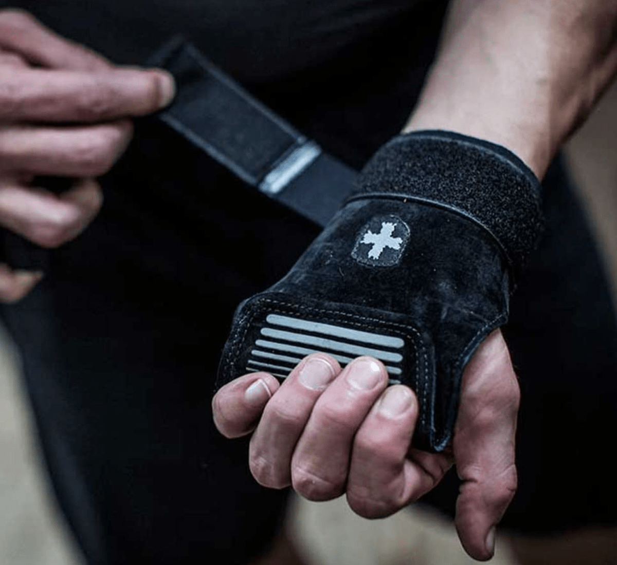 Harbinger Lifting Grips, Black