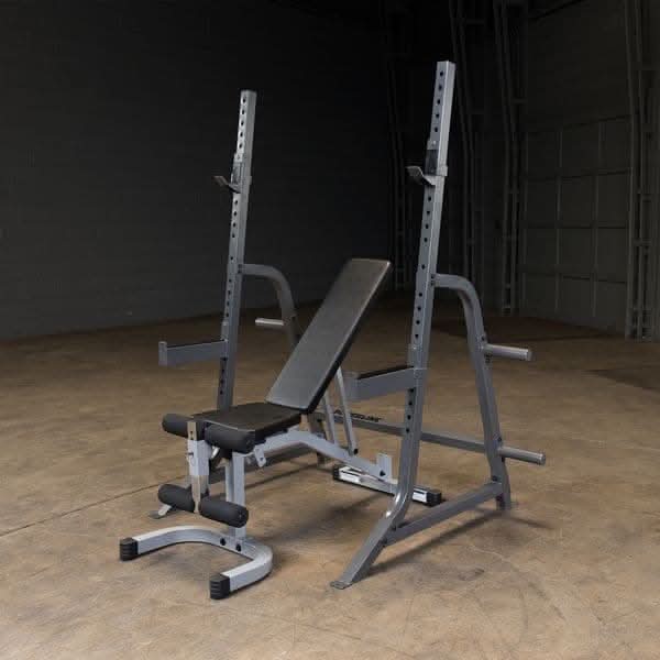 Body-Solid Powerline PMP150 Multi-Press Rack – Heavy-Duty Squat & Bench Press Strength Trainer